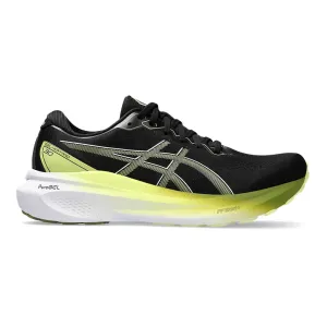 Men's Asics Gel-Kayano 30, Black/Glow Yellow, 13 4E Extra Wide