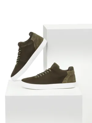 Men's Dapper Olive   Casual Shoes