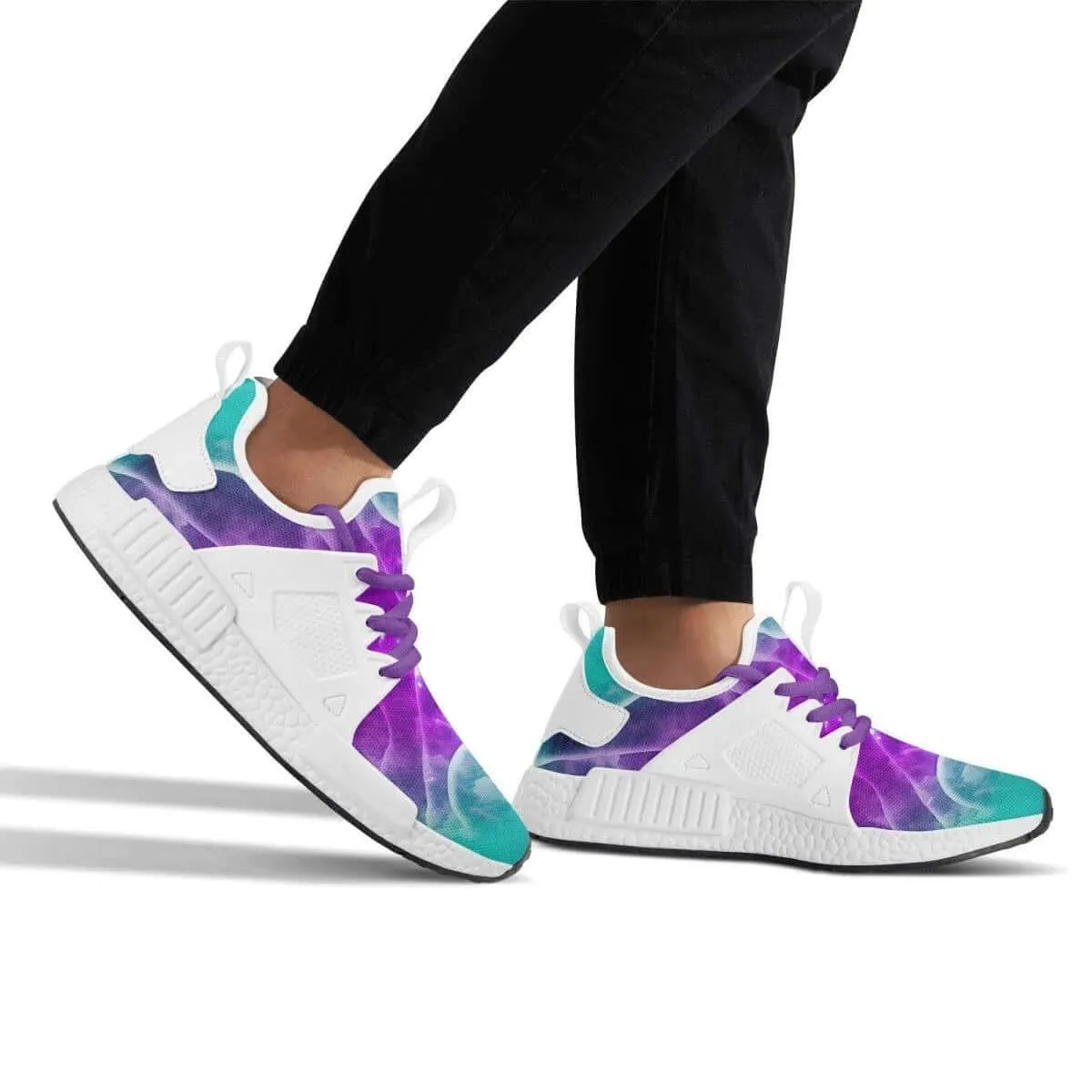 Mens Retro Pixel Race Sneakers