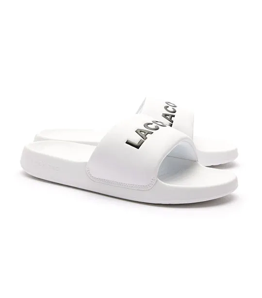 Men's Serve Slide 1.0 Fabric  White/Black