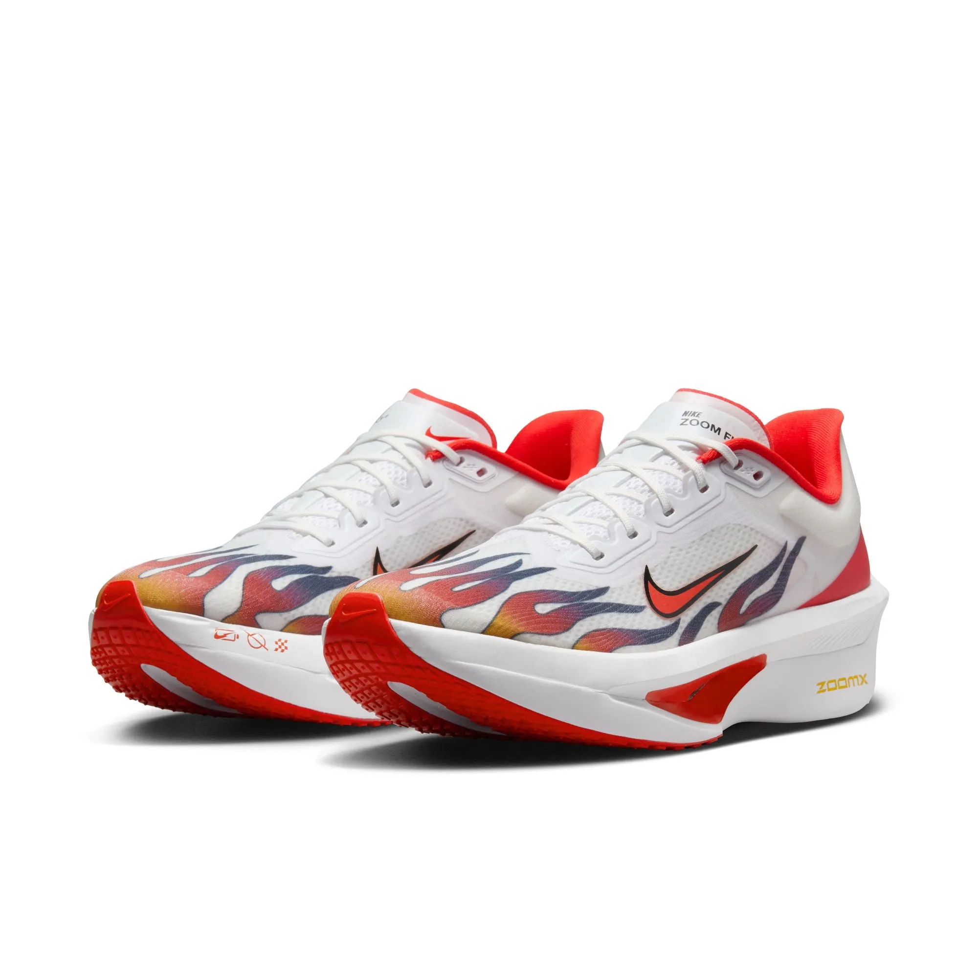 Men’s Zoom Fly 6 Premium (White/Habanero Red-Black-University Red)