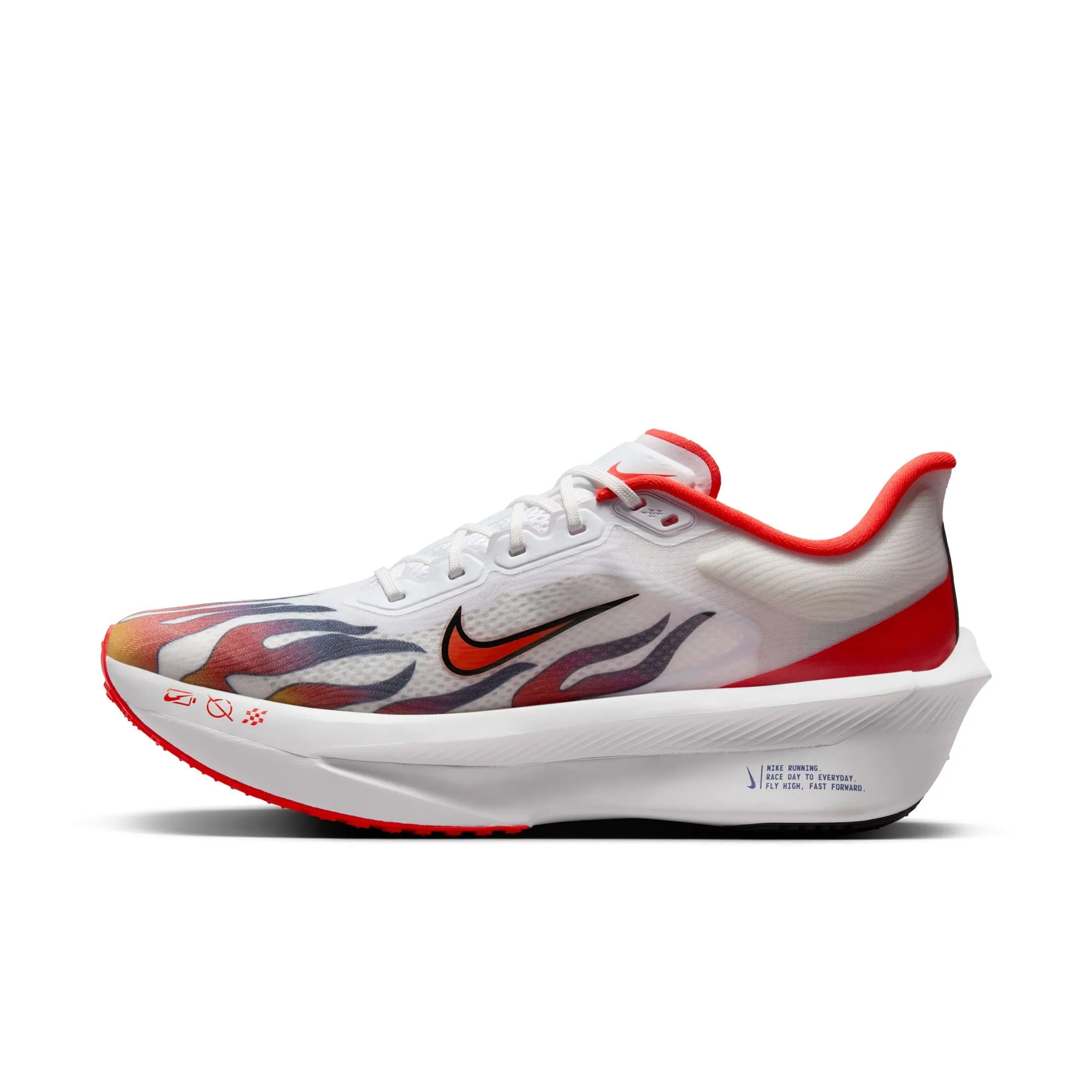 Men’s Zoom Fly 6 Premium (White/Habanero Red-Black-University Red)