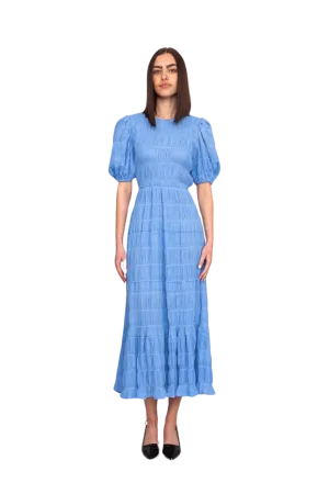 Mirella Prairie Dress Cornflower