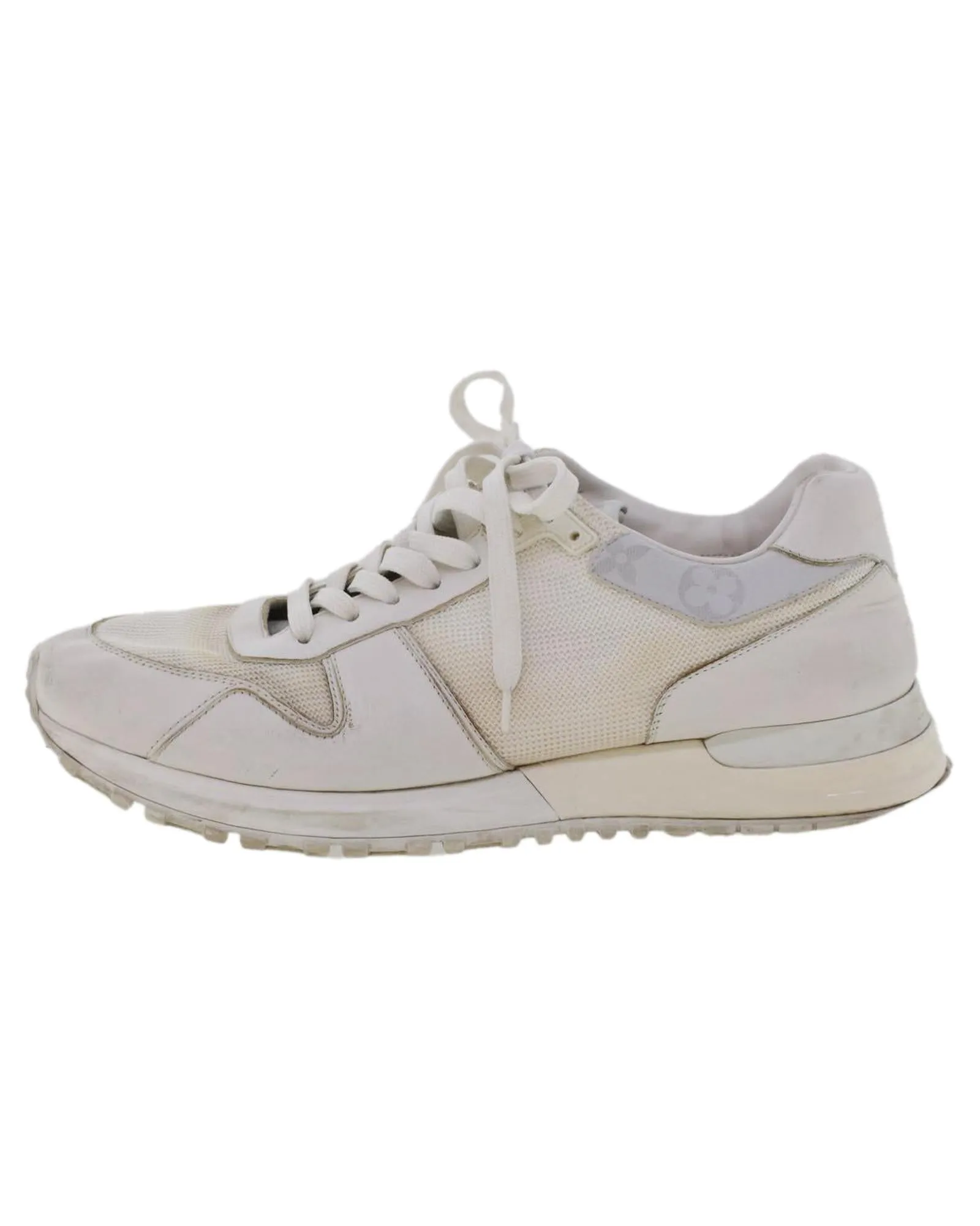 Monogram Leather Sneakers - White LV