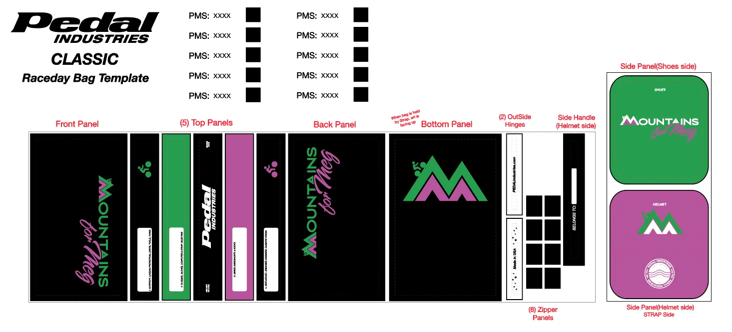 Mountains For Meg 10-2019 RACEDAY BAG