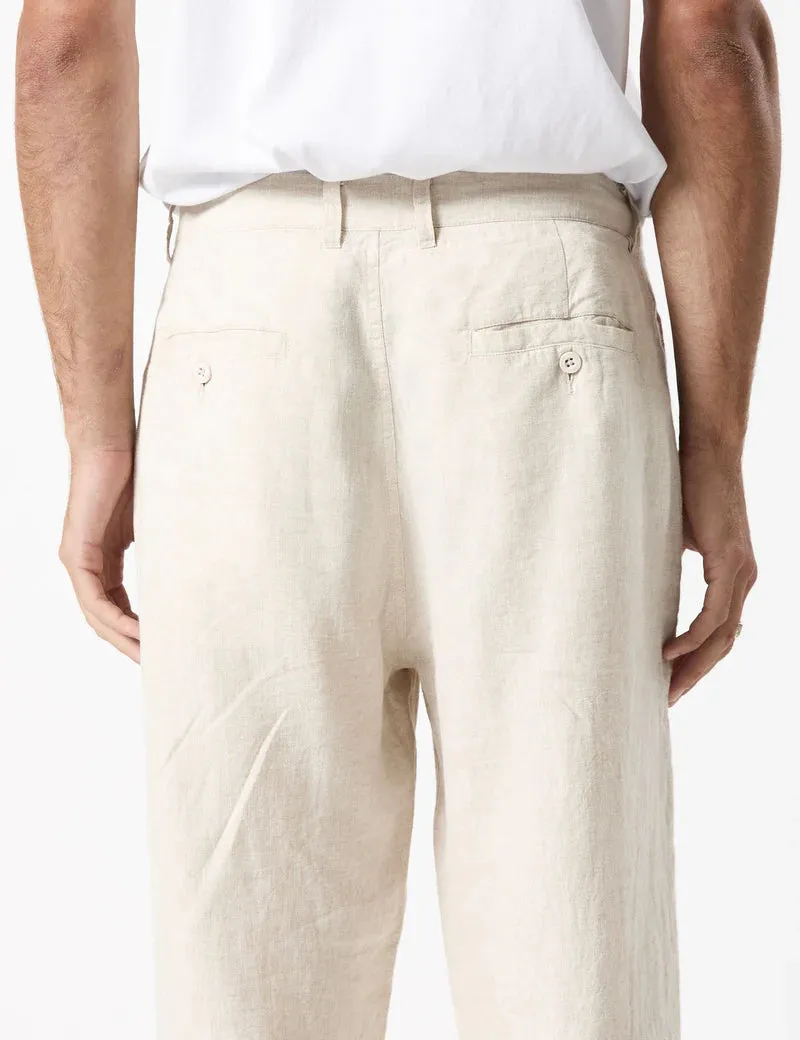 MR SIMPLE - Brooklyn Linen Pant Natural