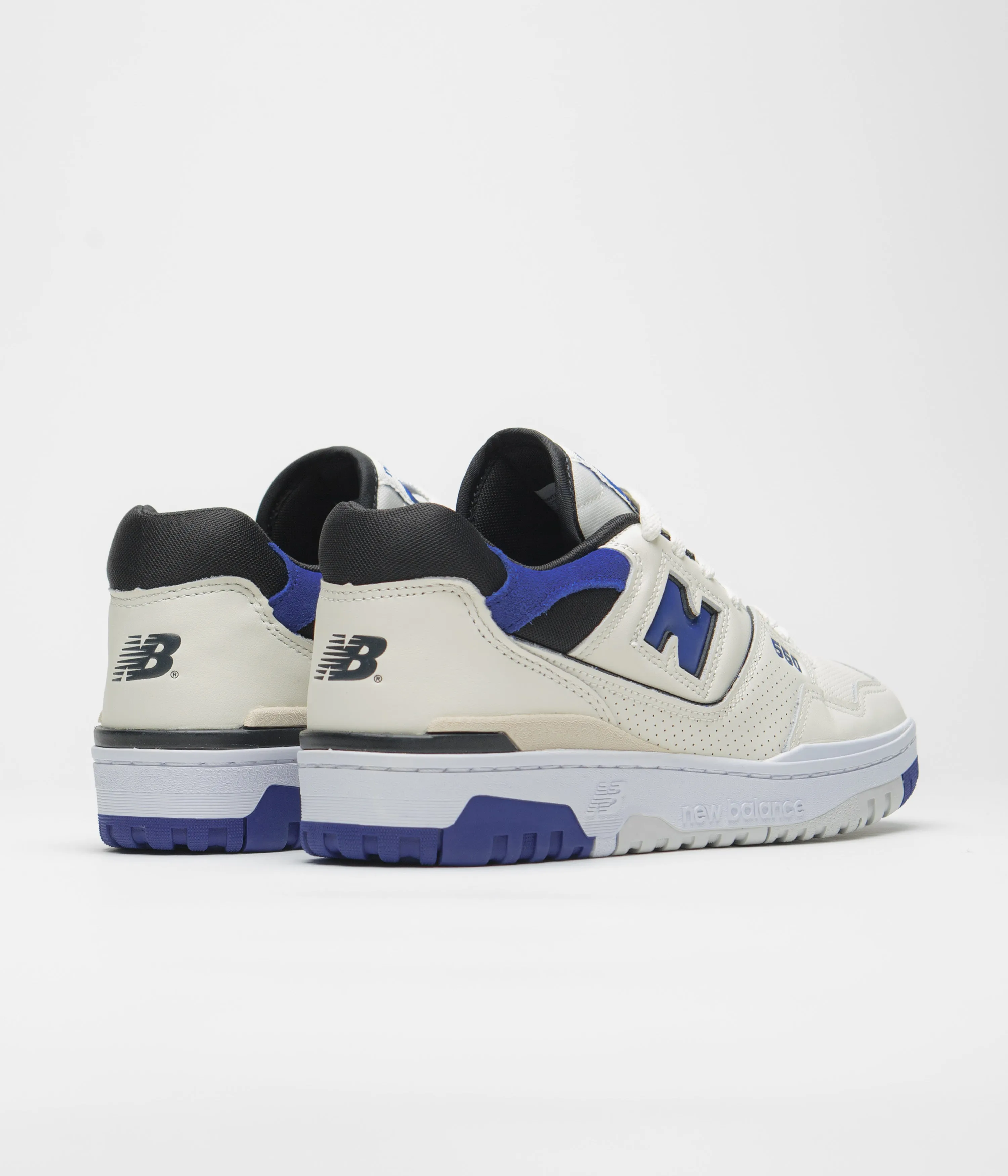 New Balance 550 Shoes - Sea Salt / Blue