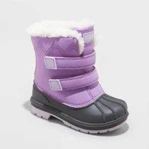 New - Toddler Denver Winter Boots - Cat & Jack Purple 7