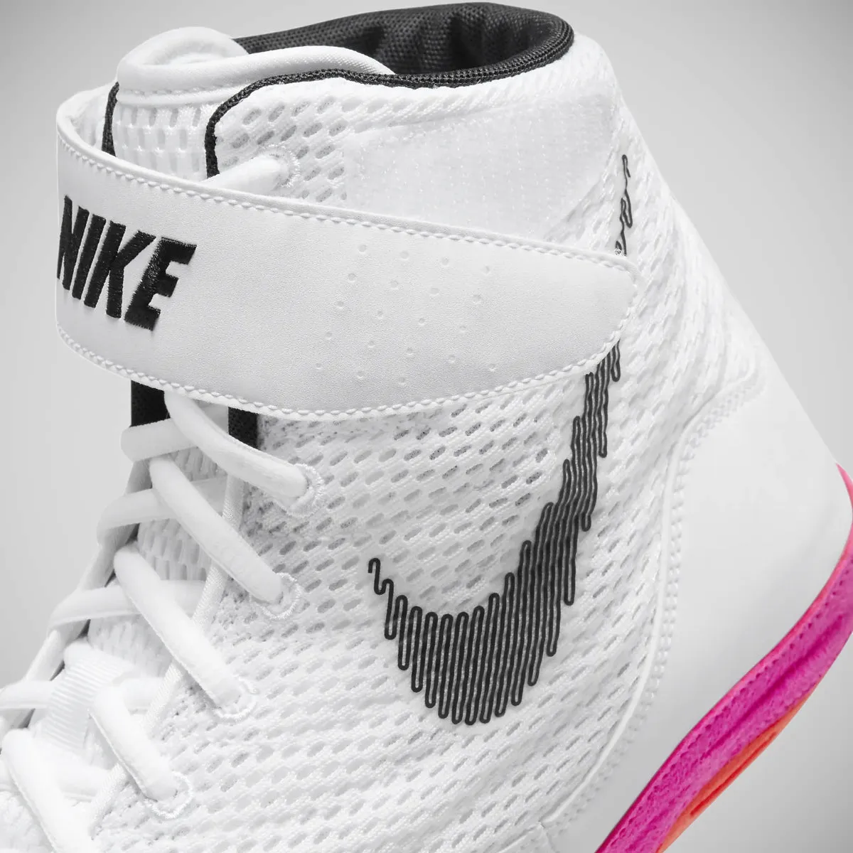 Nike Inflict SE Wrestling Boots White/Black/Pink