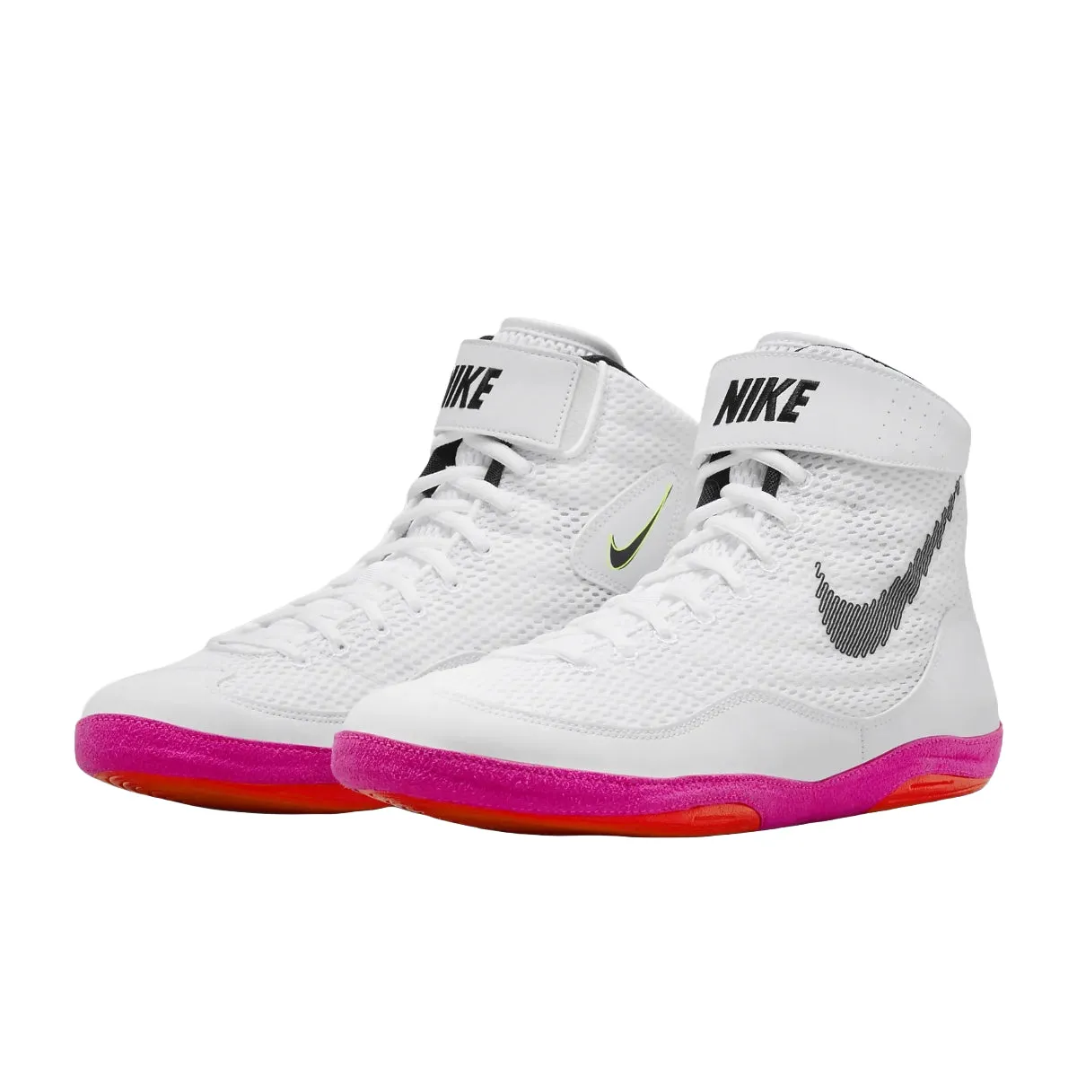 Nike Inflict SE Wrestling Boots White/Black/Pink