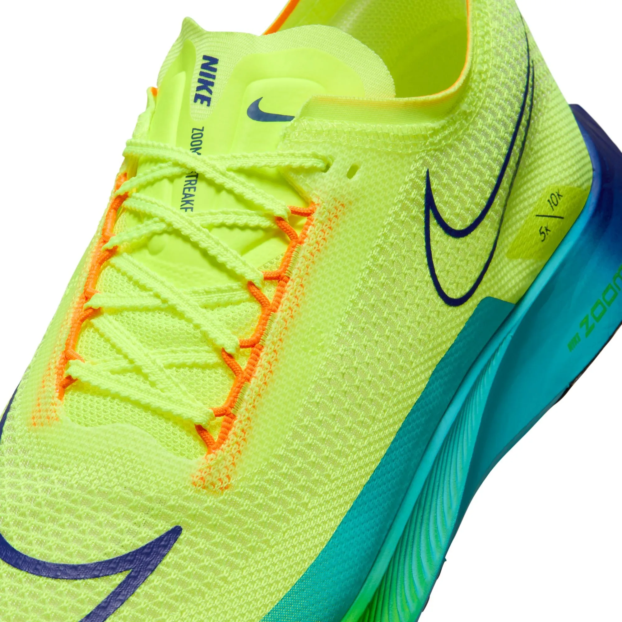 Nike ZoomX Streakfly Running Shoes Volt / Bright Crimson / Volt / Black