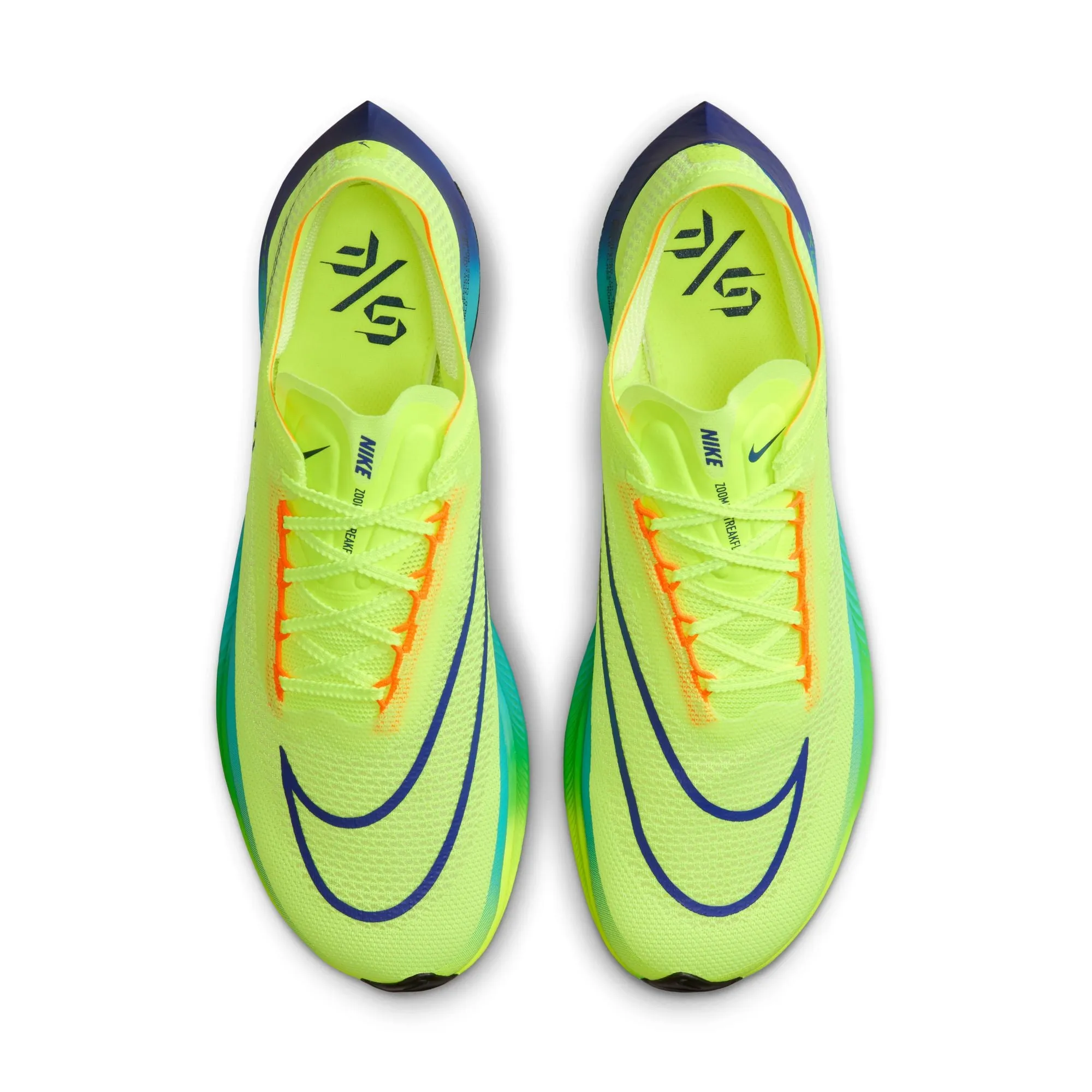 Nike ZoomX Streakfly Running Shoes Volt / Bright Crimson / Volt / Black