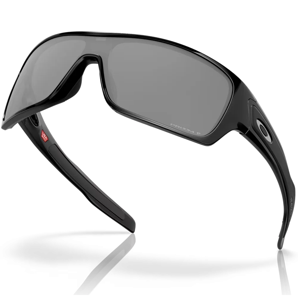 Oakley Turbine Rotor Sunglasses - Prizm Black Polarized Lenses (Polished Black Frame)