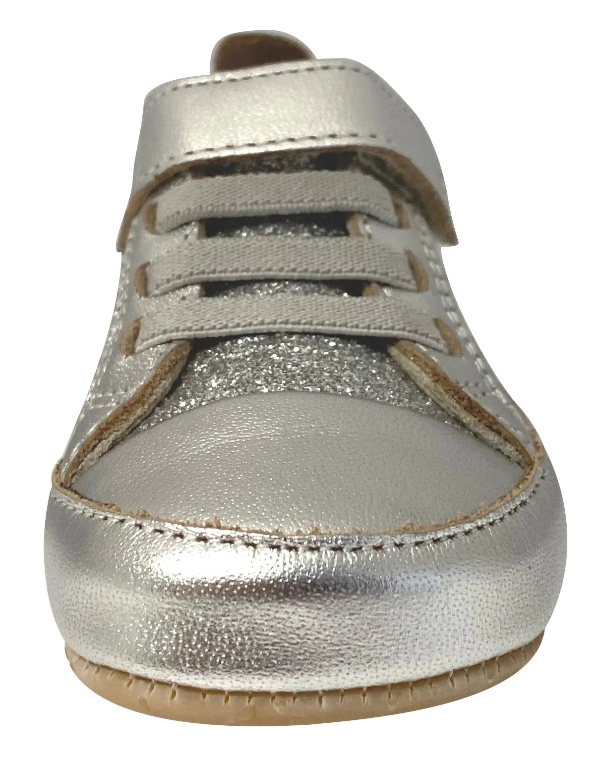 Old Soles Girl's & Boy's Glam Gal Sneakers - Glam Argent/Silver