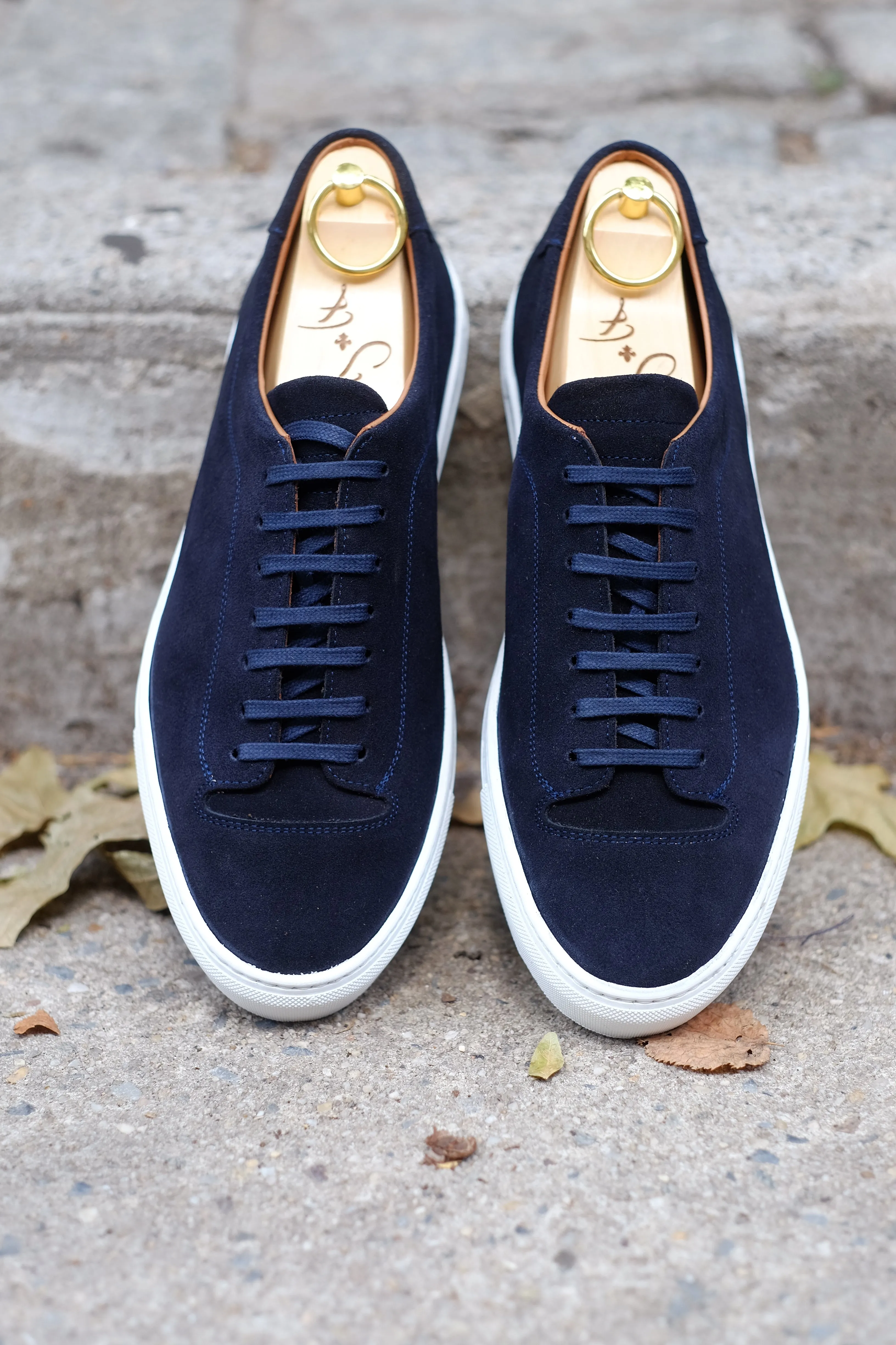 Olympia - Dark Sapphire Suede / White Sole