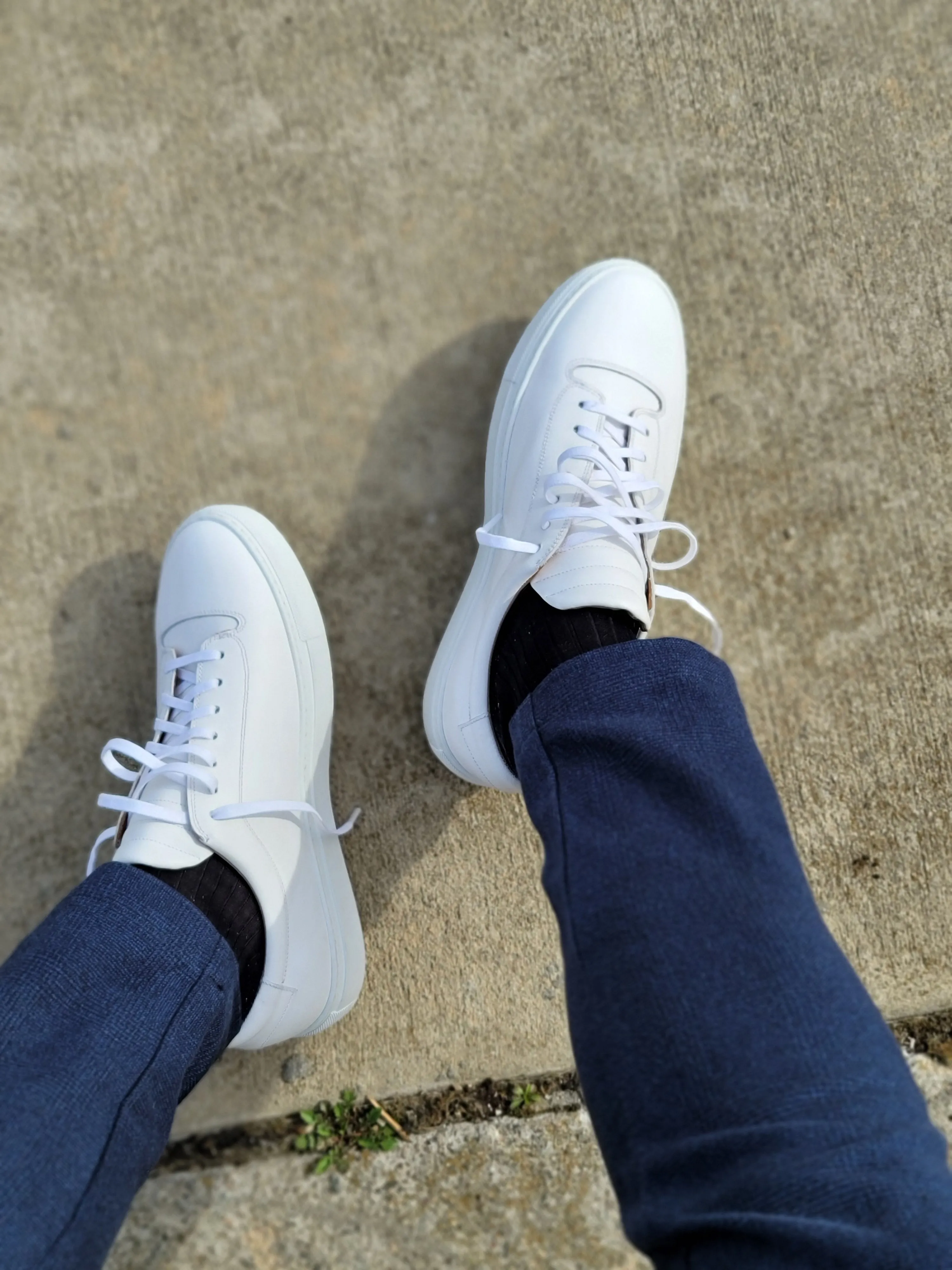 Olympia - White Calf / White Sole