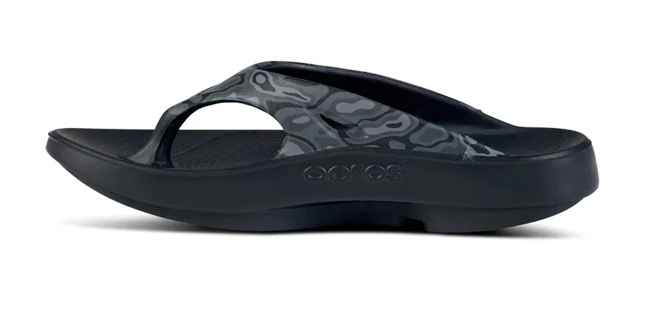 Oofos | OOriginal Sport | Sandal | Unisex | Black Water Camo