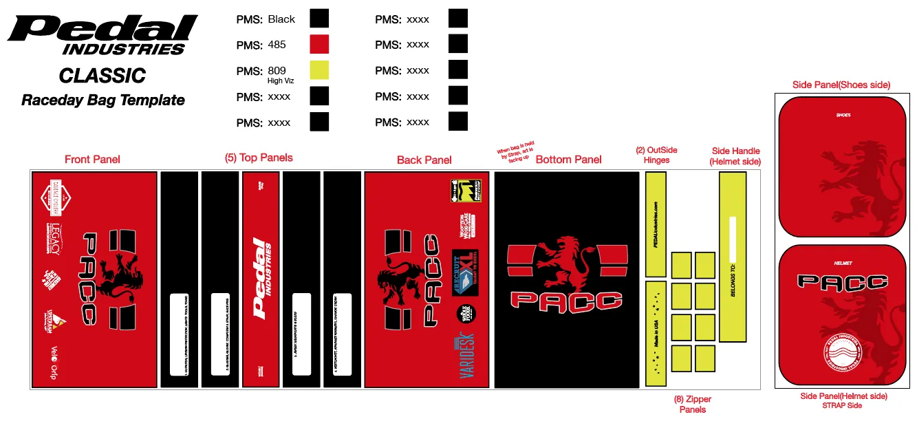 PACC '19 RACEDAY BAG - ships in about 3 weeks