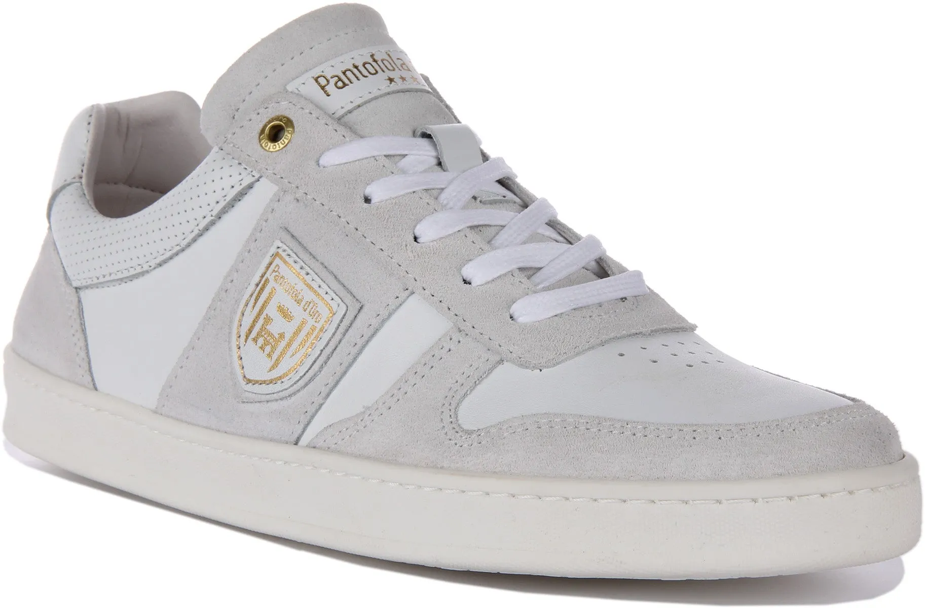 Pantofola D'Oro Palermo Uomo Low In White White For Men