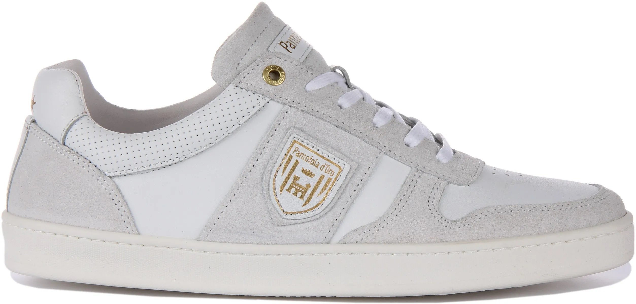 Pantofola D'Oro Palermo Uomo Low In White White For Men