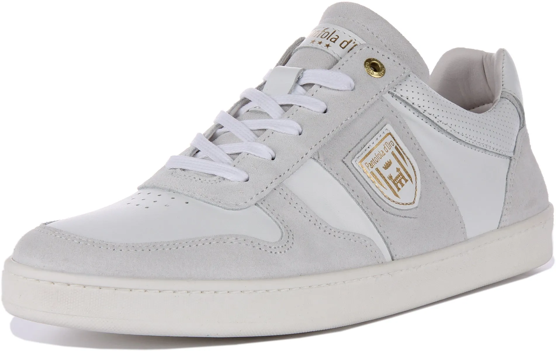 Pantofola D'Oro Palermo Uomo Low In White White For Men