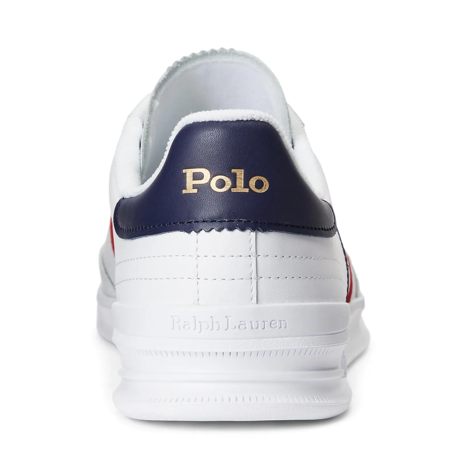 Polo Ralph Lauren - HTR Aera Sneakers - High Top Lace - White/Red/Blue