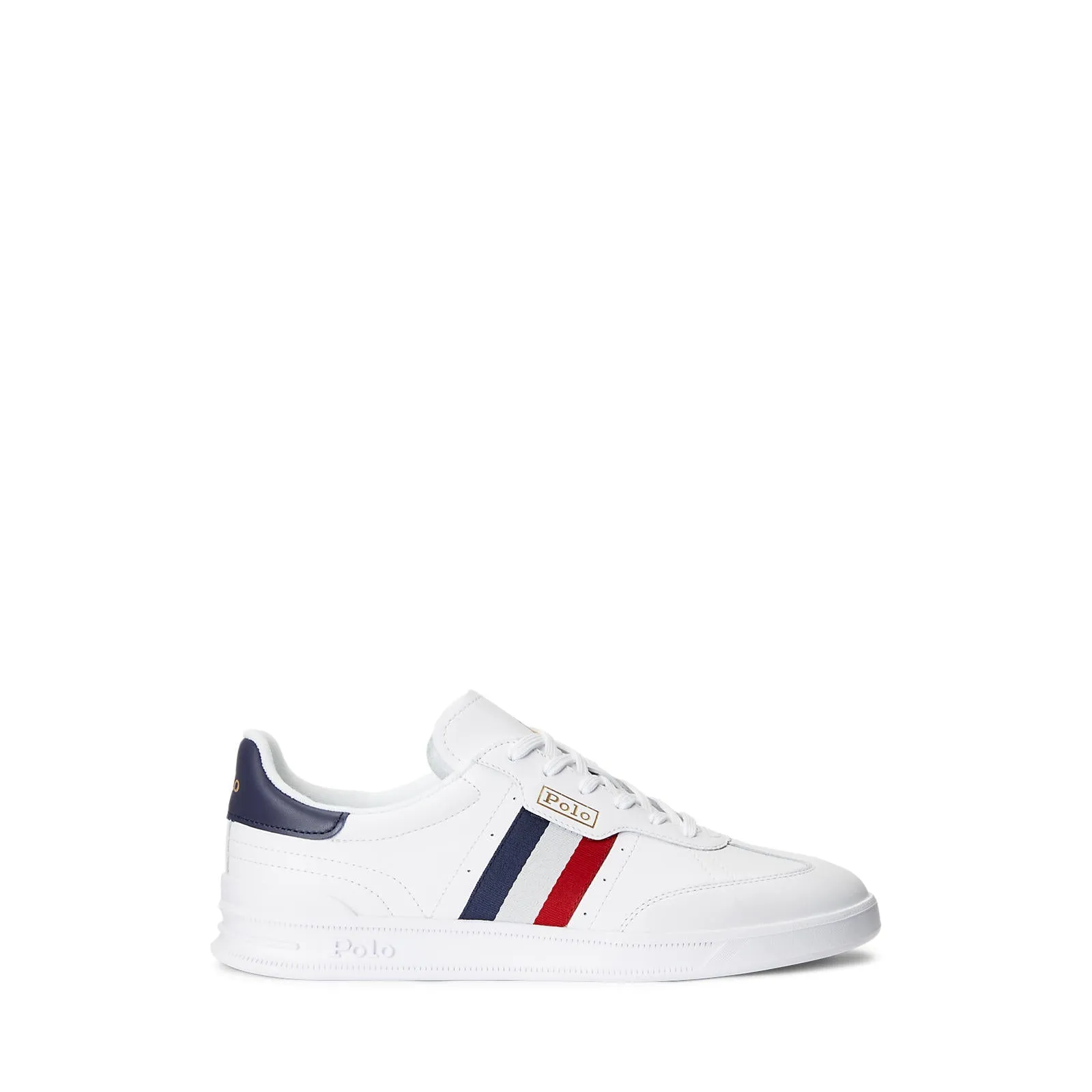 Polo Ralph Lauren - HTR Aera Sneakers - High Top Lace - White/Red/Blue