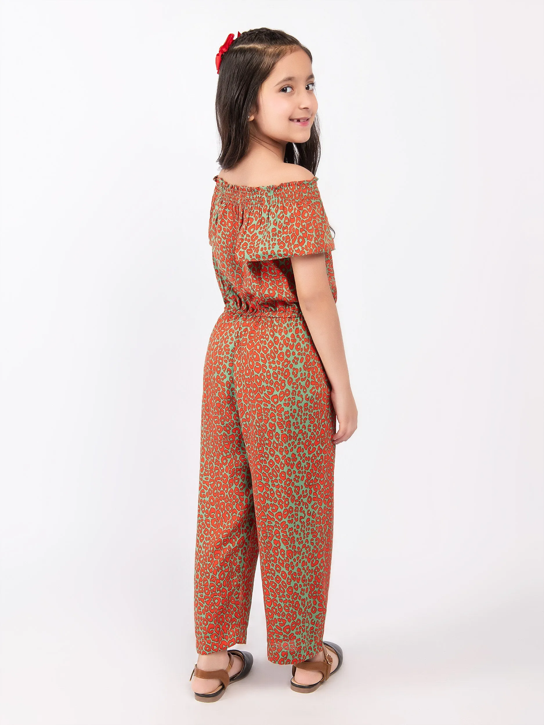 Printed Grip Jumpsuit