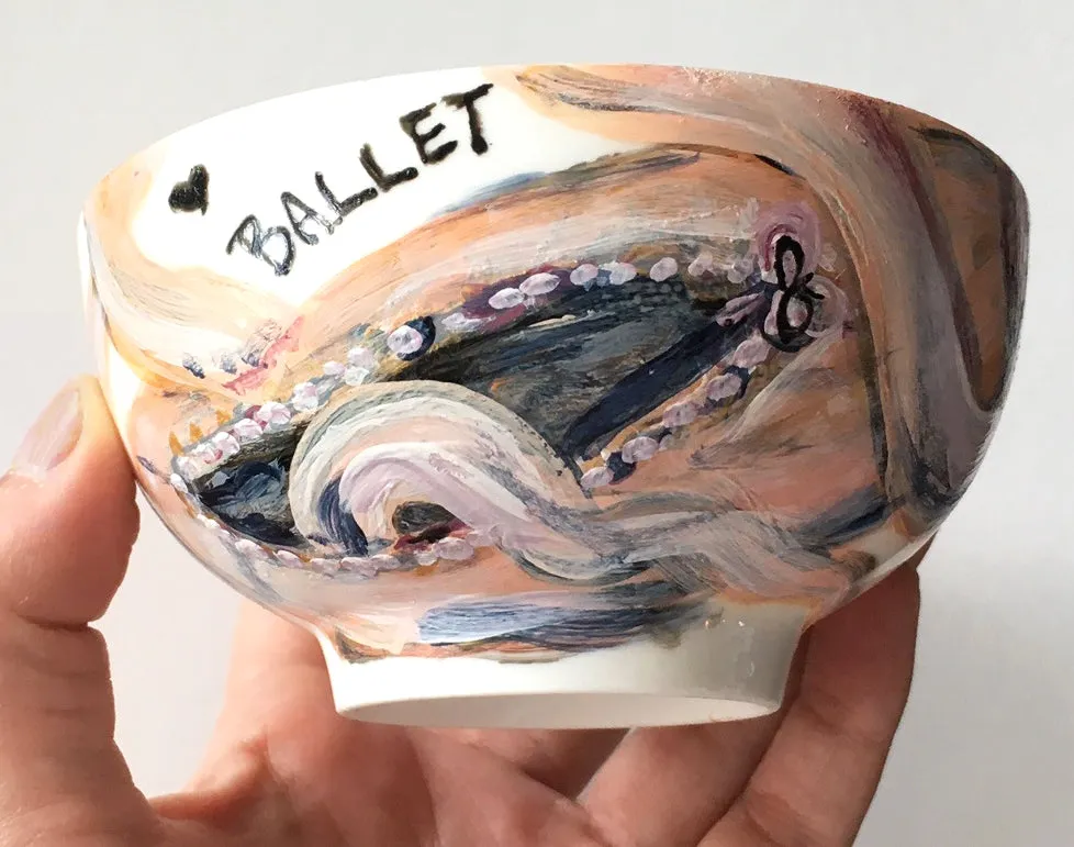 "BALLET Shoes" Bowl