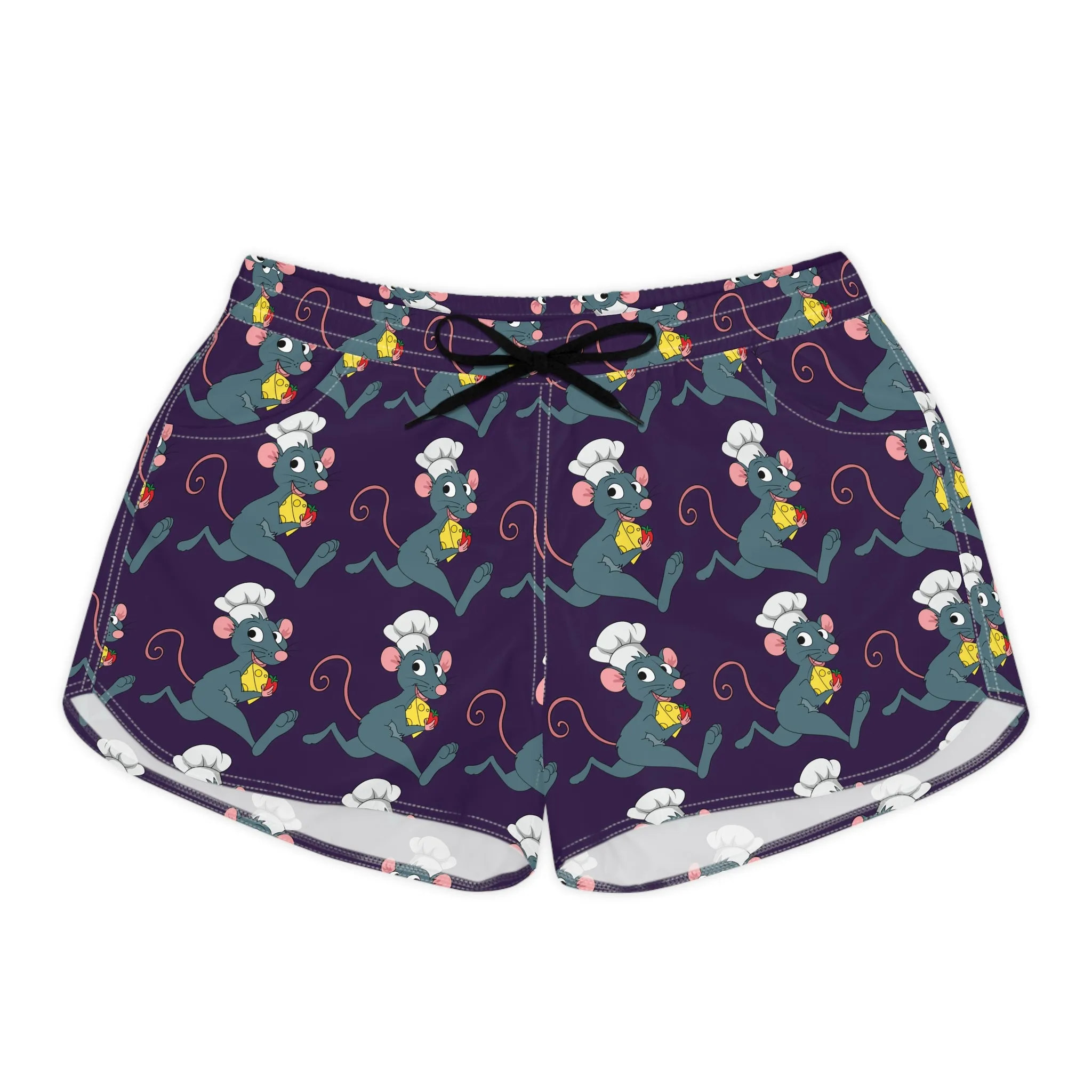 Ratatouille Wine And Dine Race Women's Casual Shorts