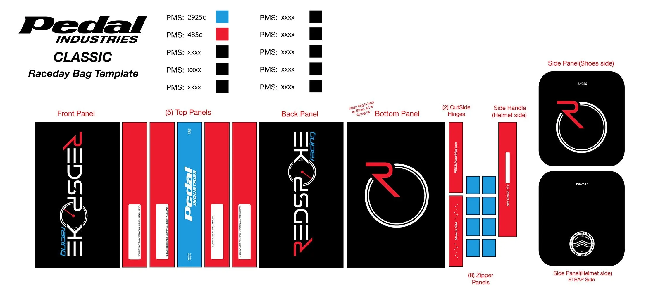 REDSPOKE 06-2019 RACEDAY BAG