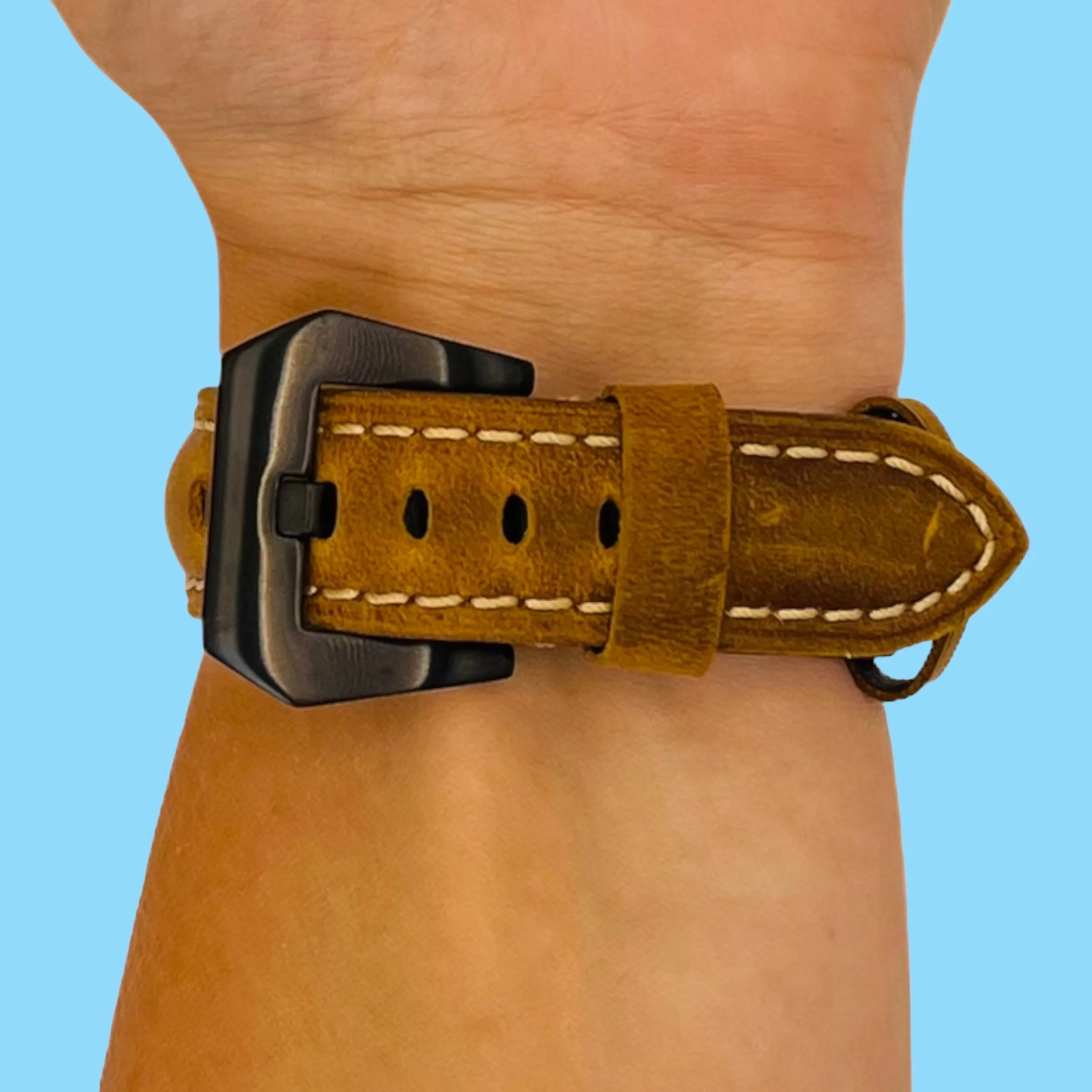 Retro Leather Straps Compatible with the Suunto Race