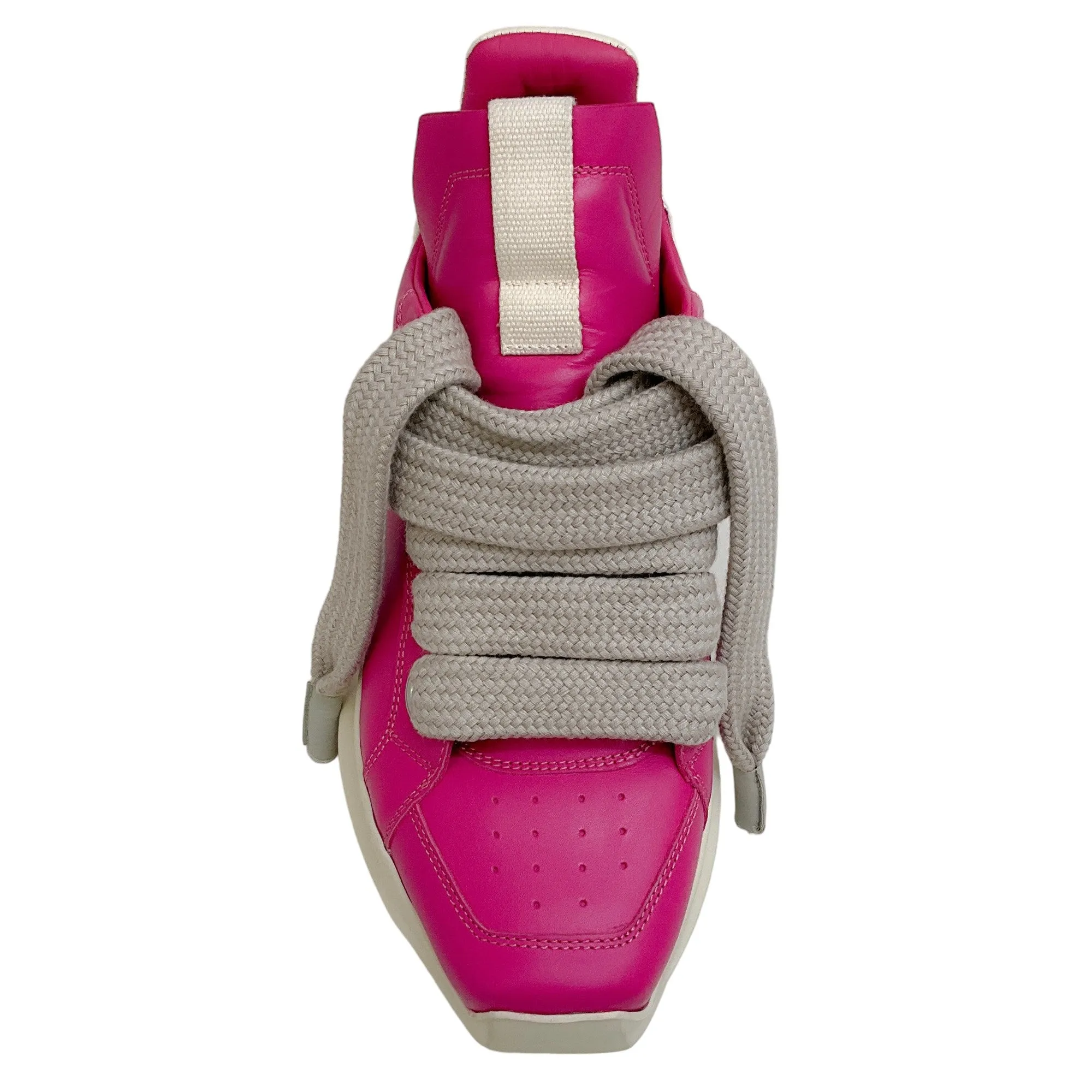 Rick Owens Hot Pink / Milk Geth Runner Sneakers