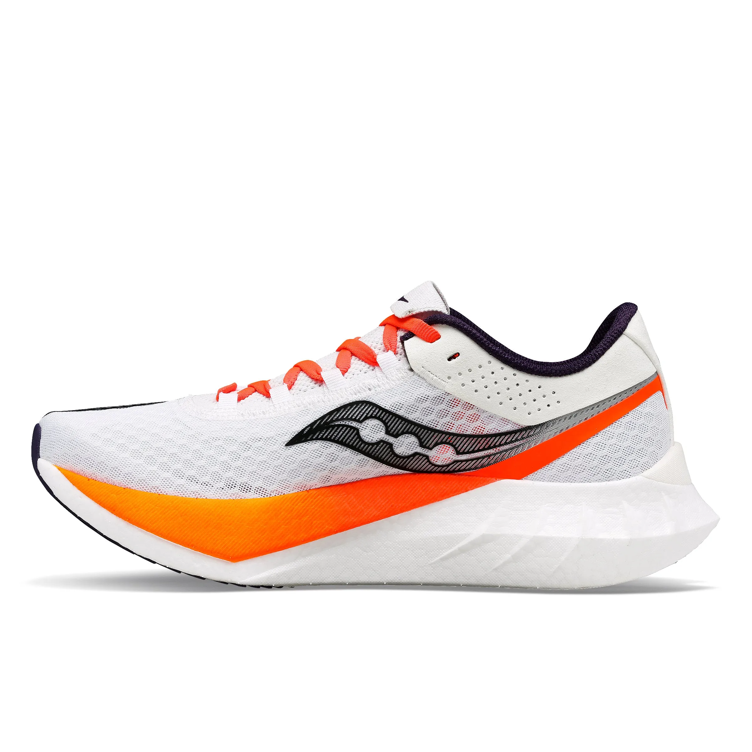 Saucony Men's Endorphin Pro 4 Running Shoes White / Black