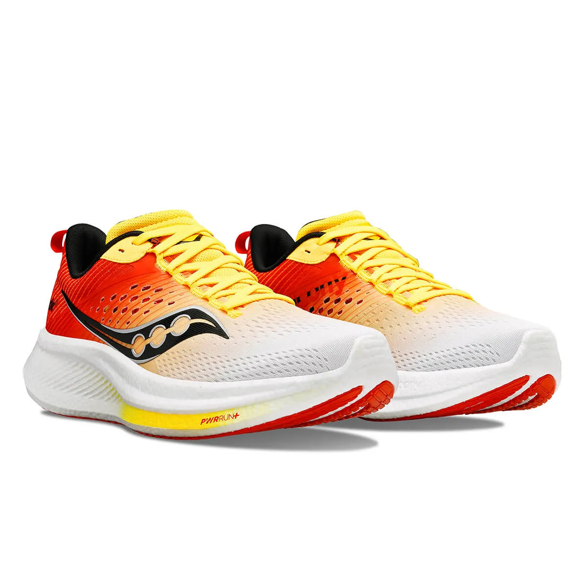 Saucony Ride 17 Mens | White/vizigold