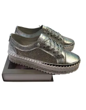 Shani Bling Sneakers Silver