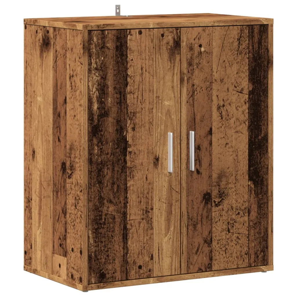 Shoe Cabinet Old Wood 60x35x70 cm Engineered Wood