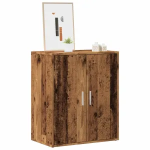 Shoe Cabinet Old Wood 60x35x70 cm Engineered Wood