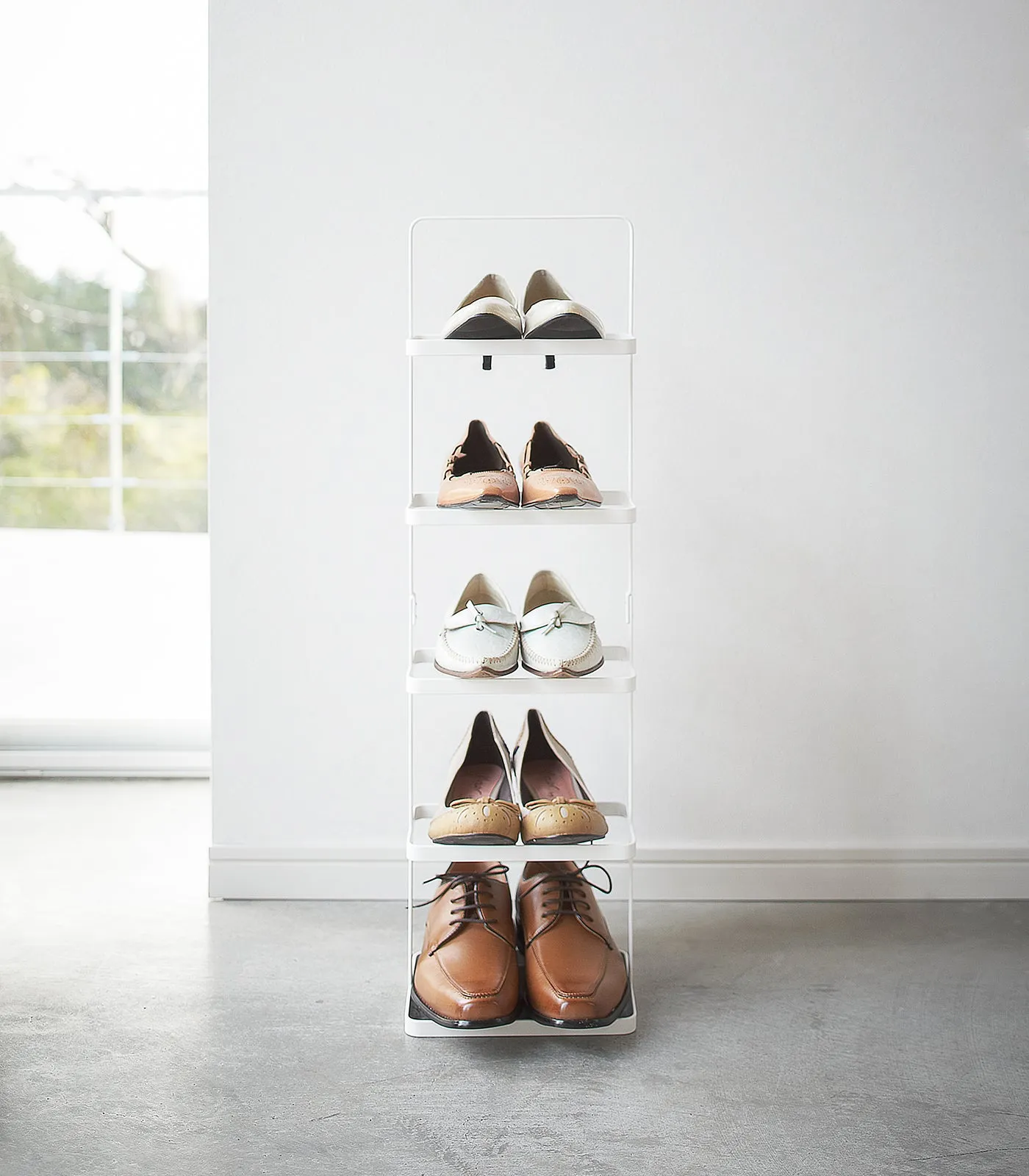 Shoe Rack (31" H)  - Steel