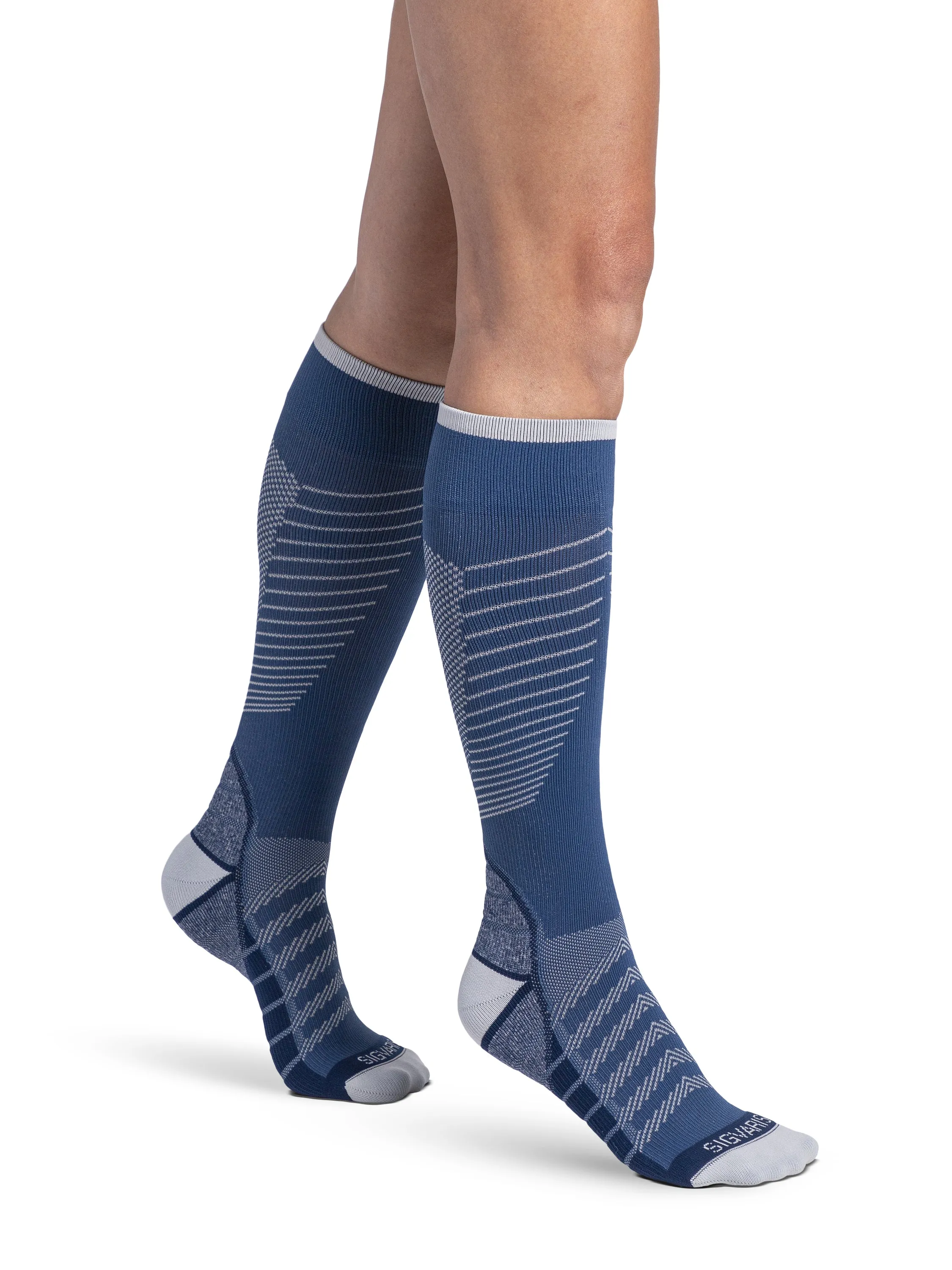 Sigvaris Unisex Motion Flow Tech Compression Socks 20-30mmHg