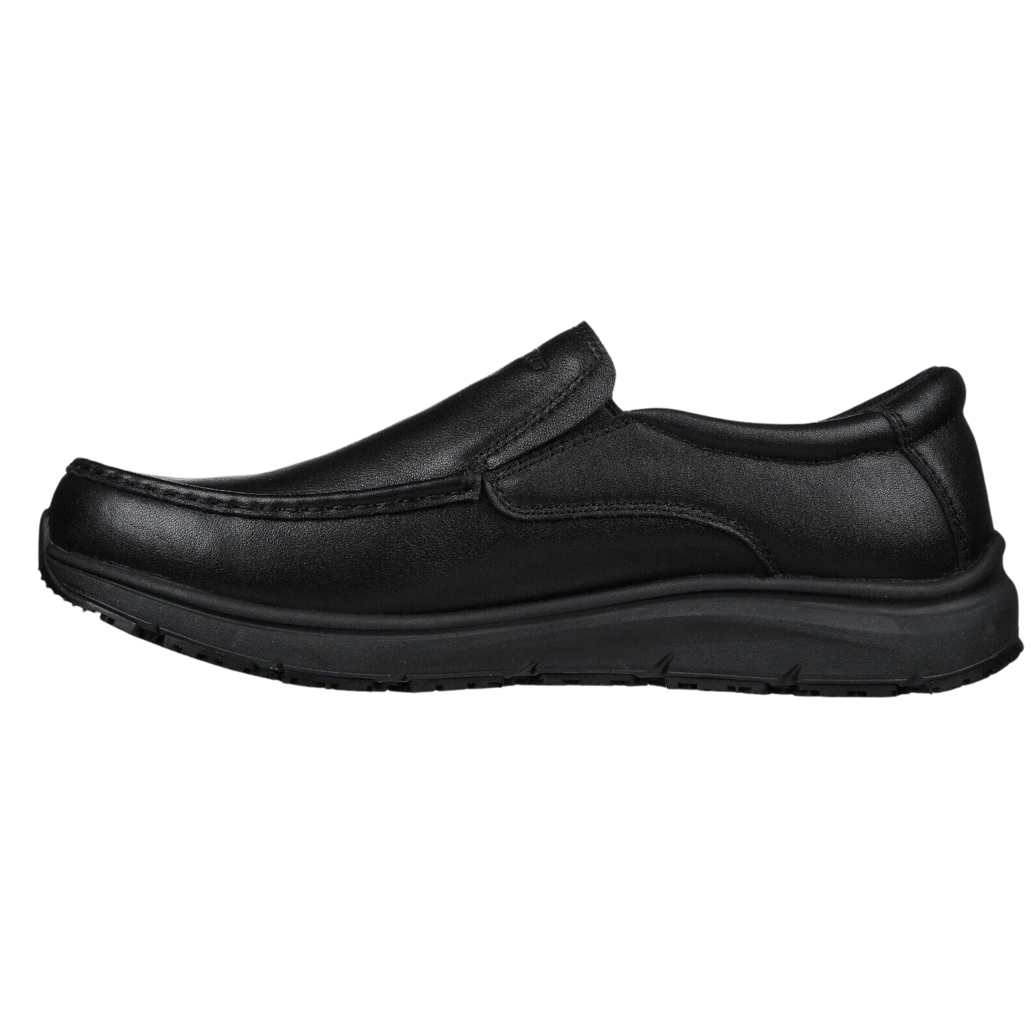 Skechers Men's 200077 Ulmus Mockit Black Slip Resistant Waterproof Work Shoes