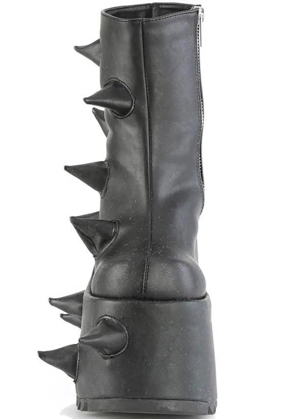 SLAY-77 [Black] | PLATFORM BOOTS [PREORDER]