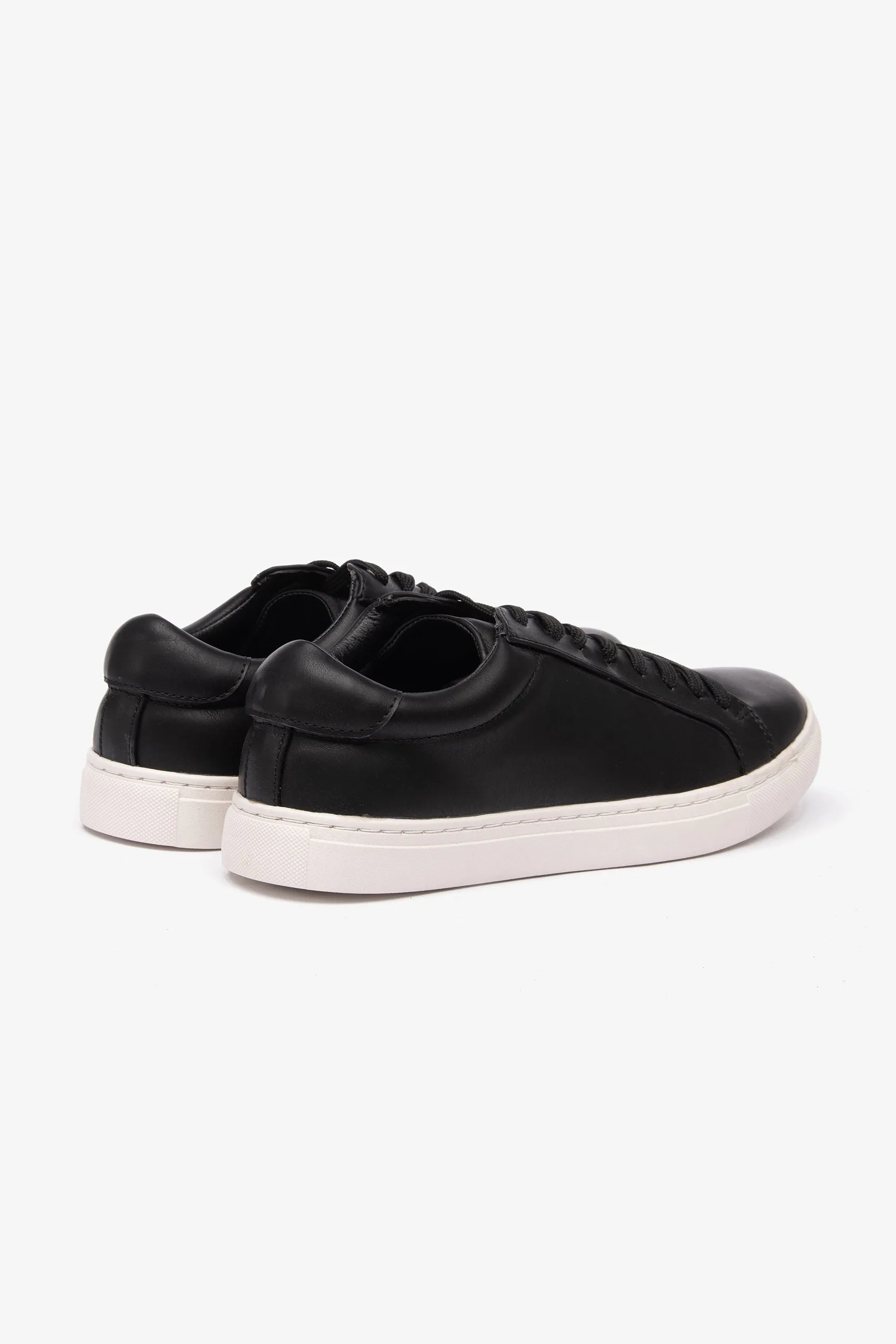 Sneakers in ecopelle nera