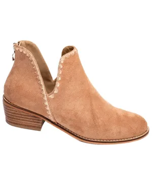 Spice It Up in Camel Faux Suede by Corkys