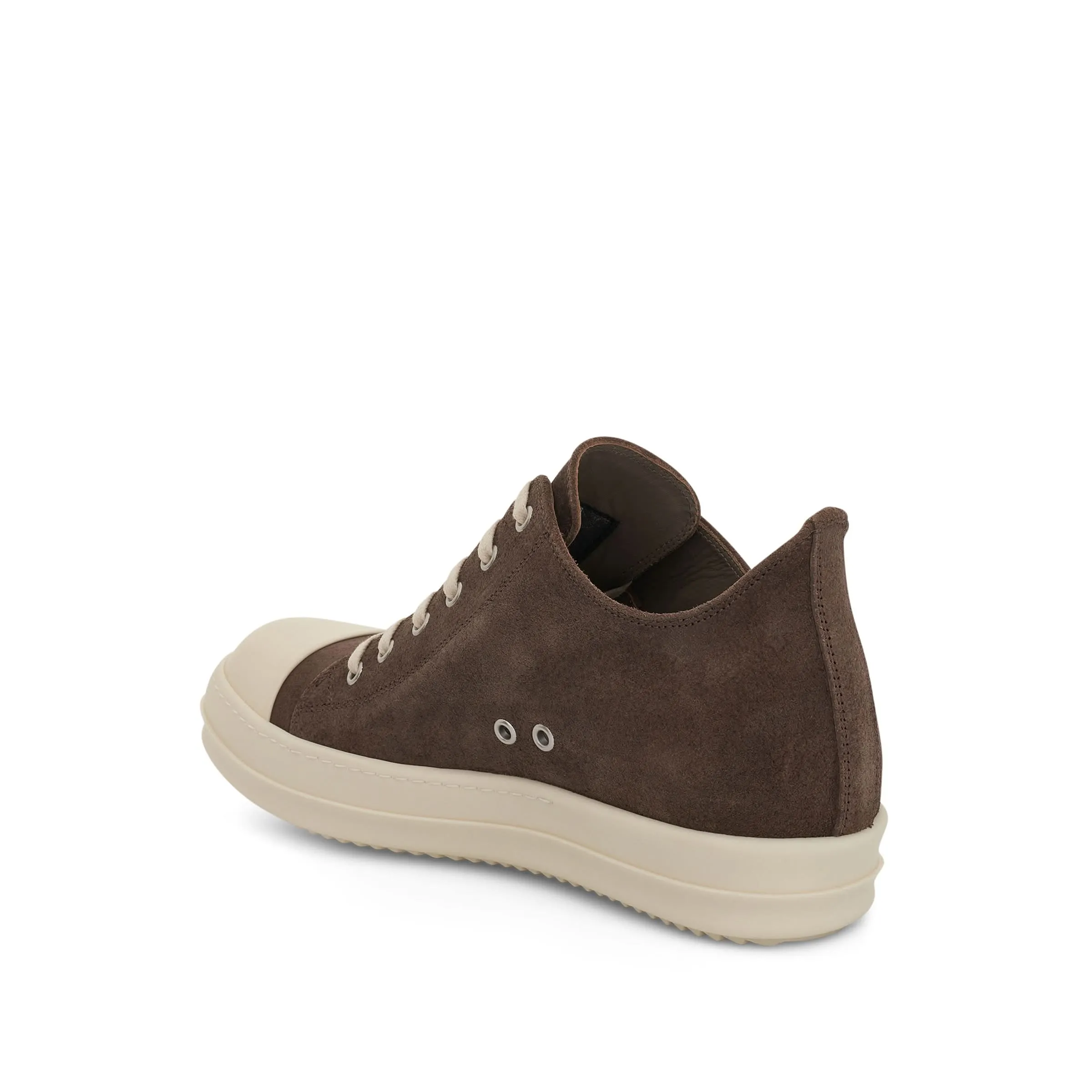 Strobe Low Leather Sneaker in Dust/Milk