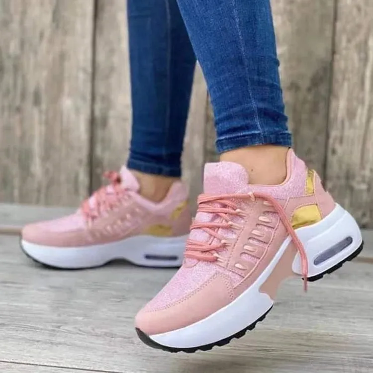 Thanksgiving  Amozae  2024 Fashion New Women Sneakers Shoes Lace-Up Comfortable Casual Shoes Breathable Women Vulcanize Sneaker Shoes Zapatillas Mujer