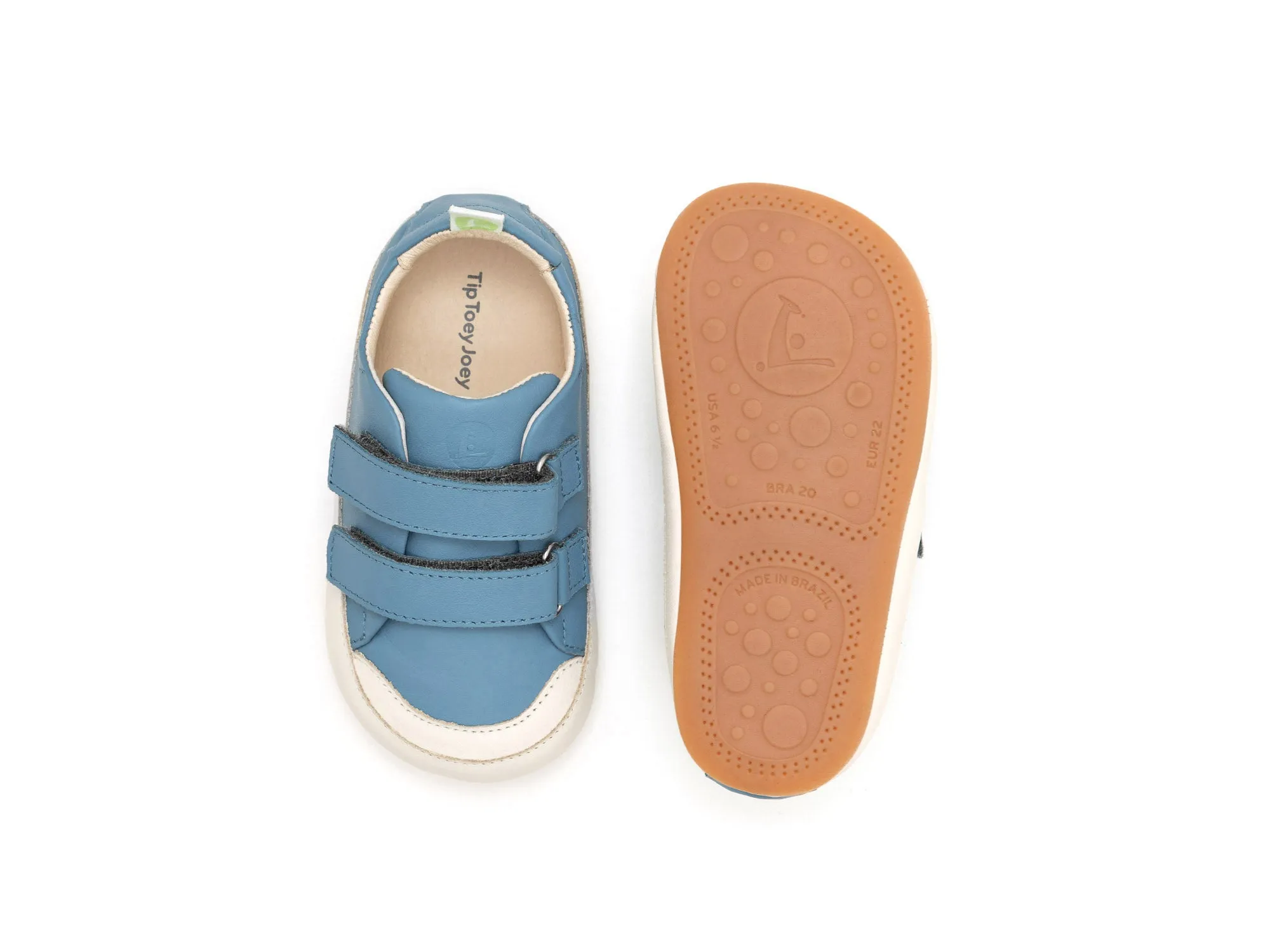 Tip Toey Joey Girl's and Boy's Bossy Sneakers, Denim