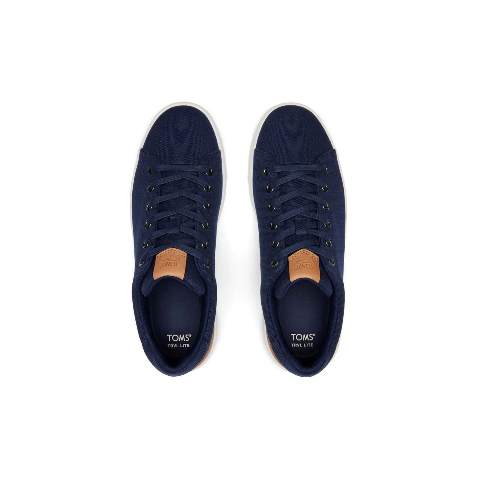 TOMS TRVL Lite 2.0 Low 100% Cotton Men's Navy Trainers