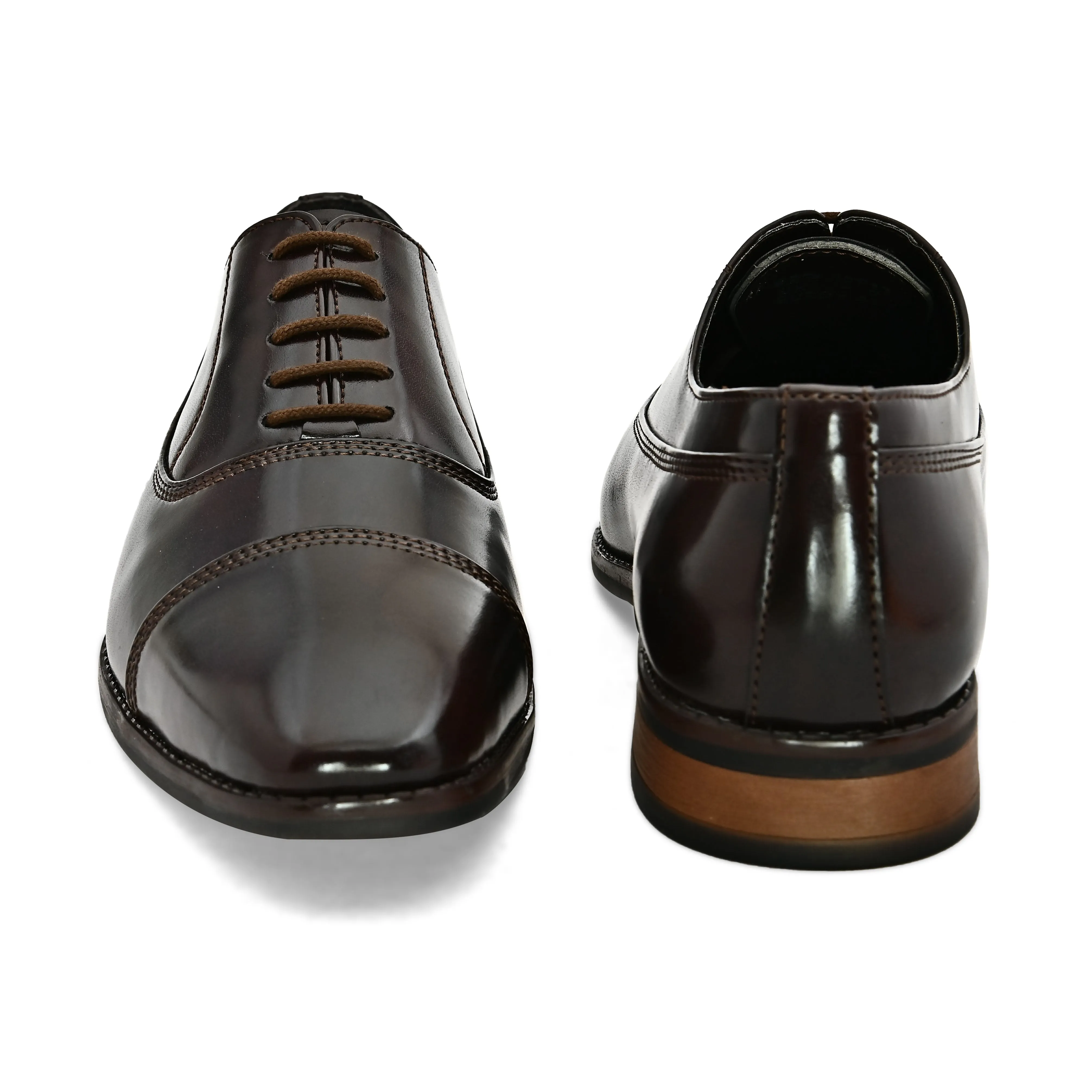 Trade Brown Derby Shoes