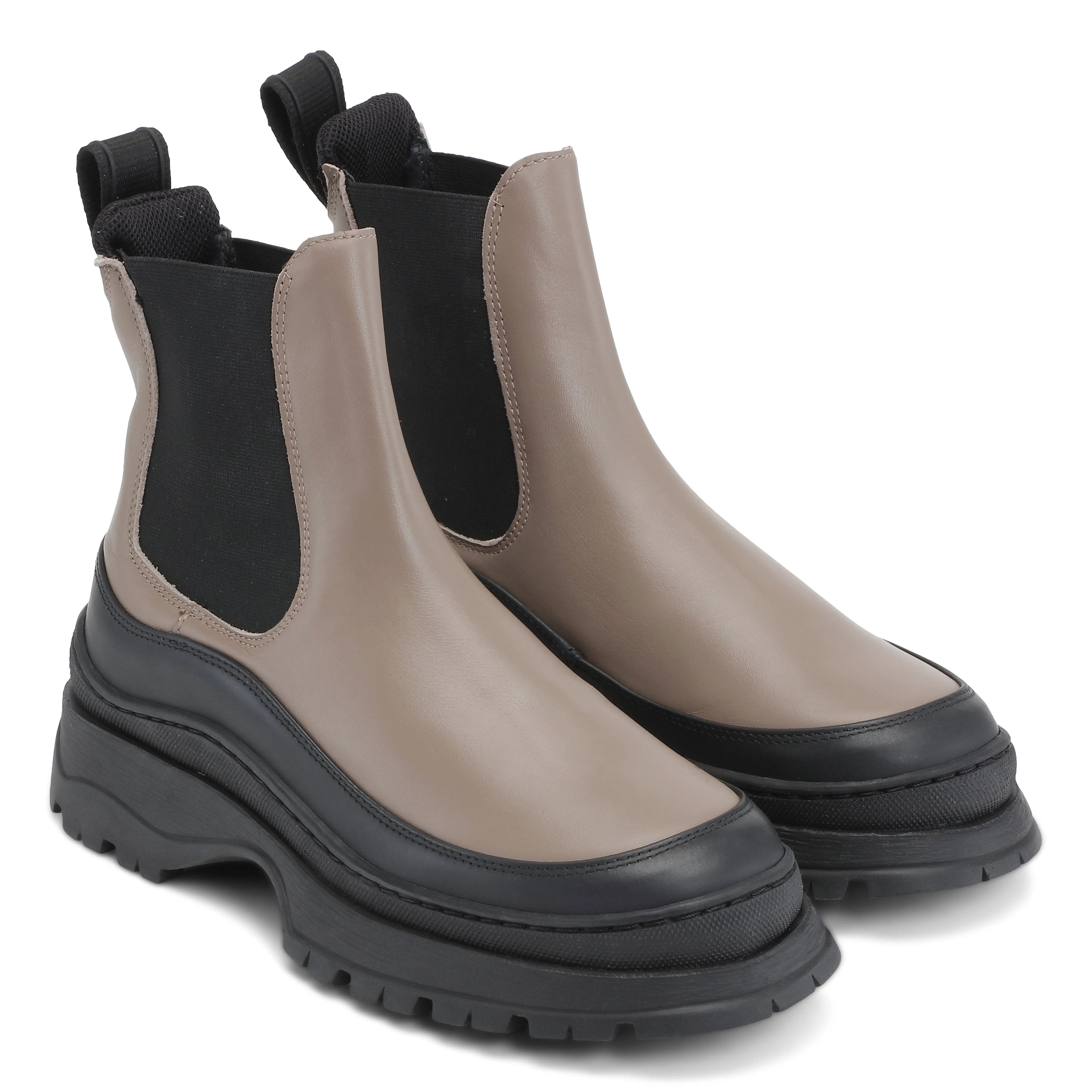 Trail Taupe Chelsea Boots